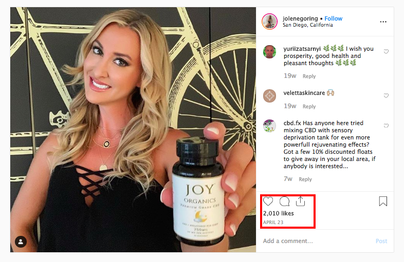 sell cbd online influencer marketing