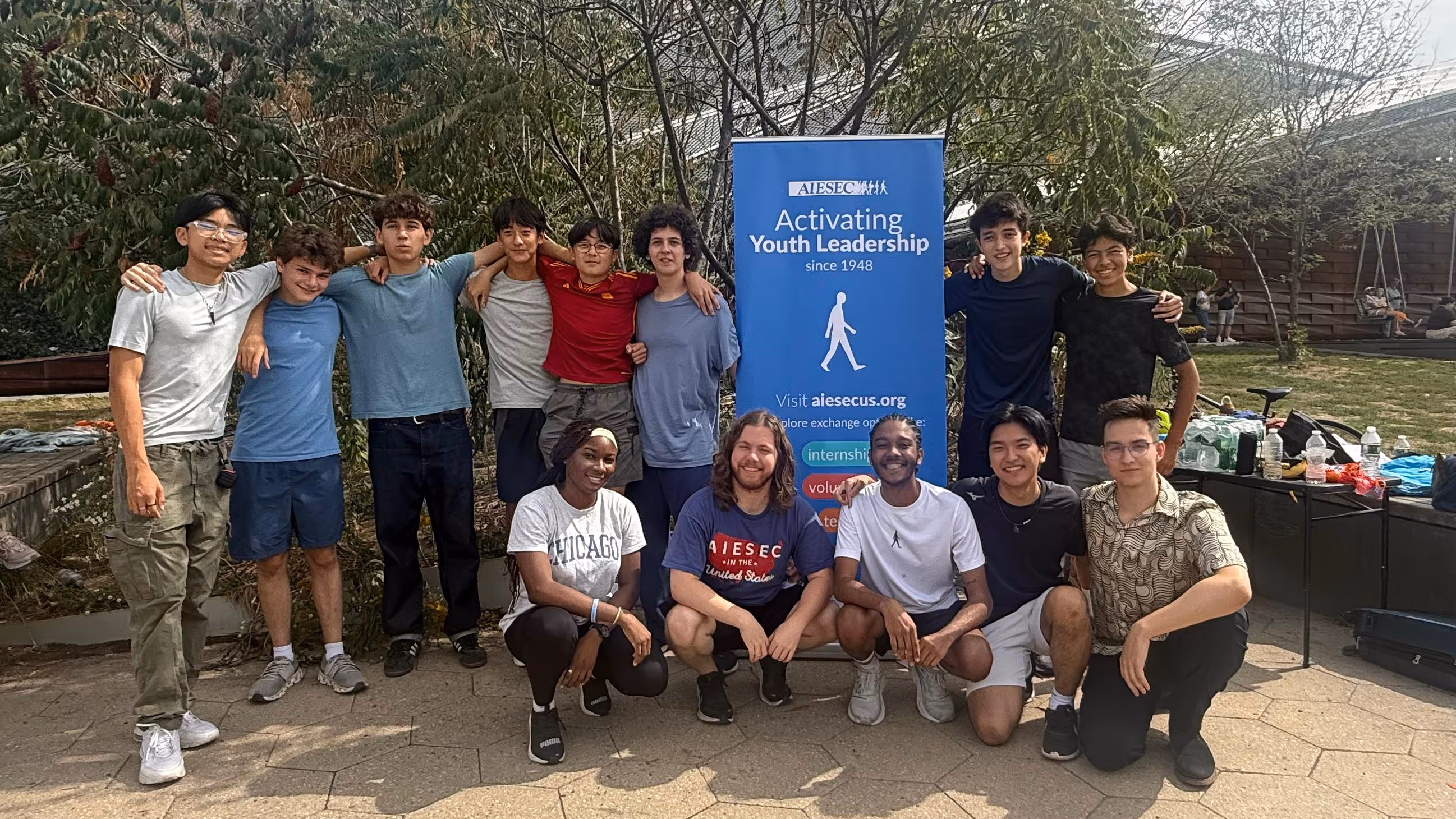 AIESEC US Joins the Interact Club of Chinatown NYC to Empower Youth Through the 5K Red Run