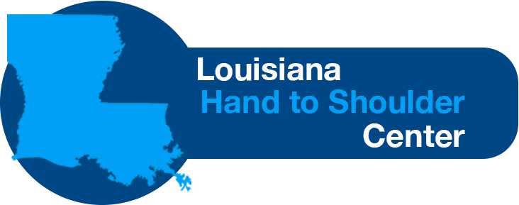 Louisiana Hand to Shoulder Logo
