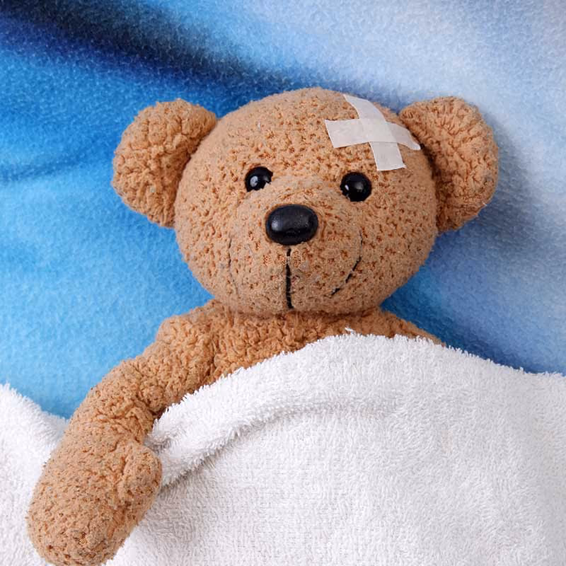 Teddy Bear With Bandage