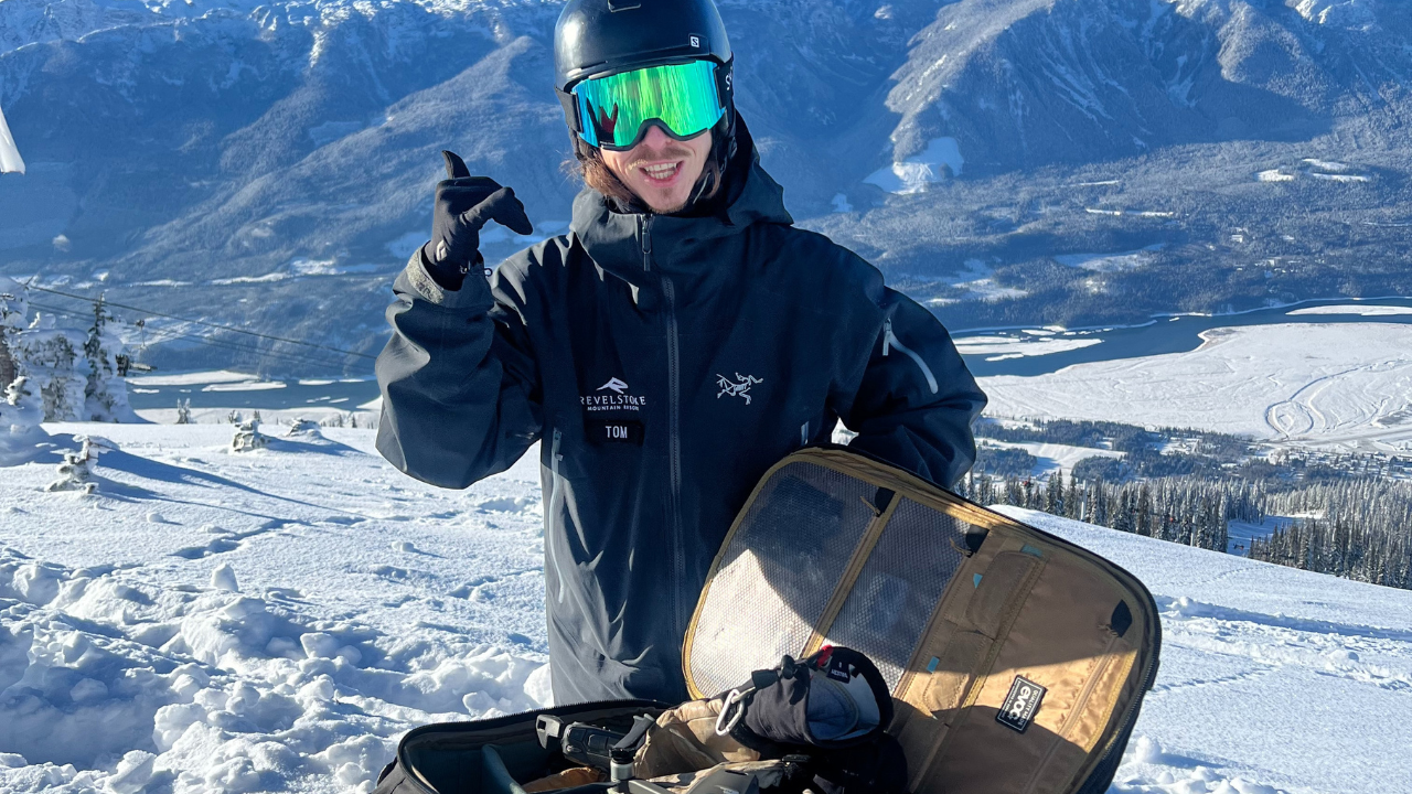 From ski instructor to shooting for Red Bull TV—Tom’s journey started with one season with EA Ski and Snowboard Training.