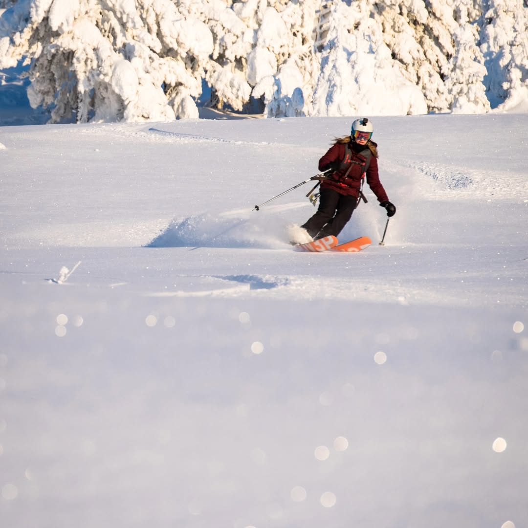 Baldy has 240 acres of pristine gladed terrain, wide open groomers that hold their shape all day, and a sub-alpine setting that most people in BC still haven't discovered.