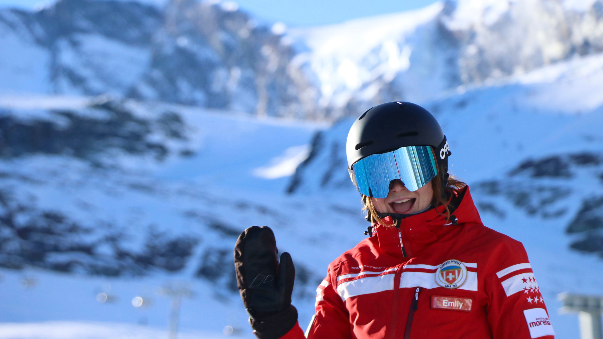 Dublin to Saas-Fee. Eight seasons. A Swiss flag worn with pride. That's what the mountains do to people.