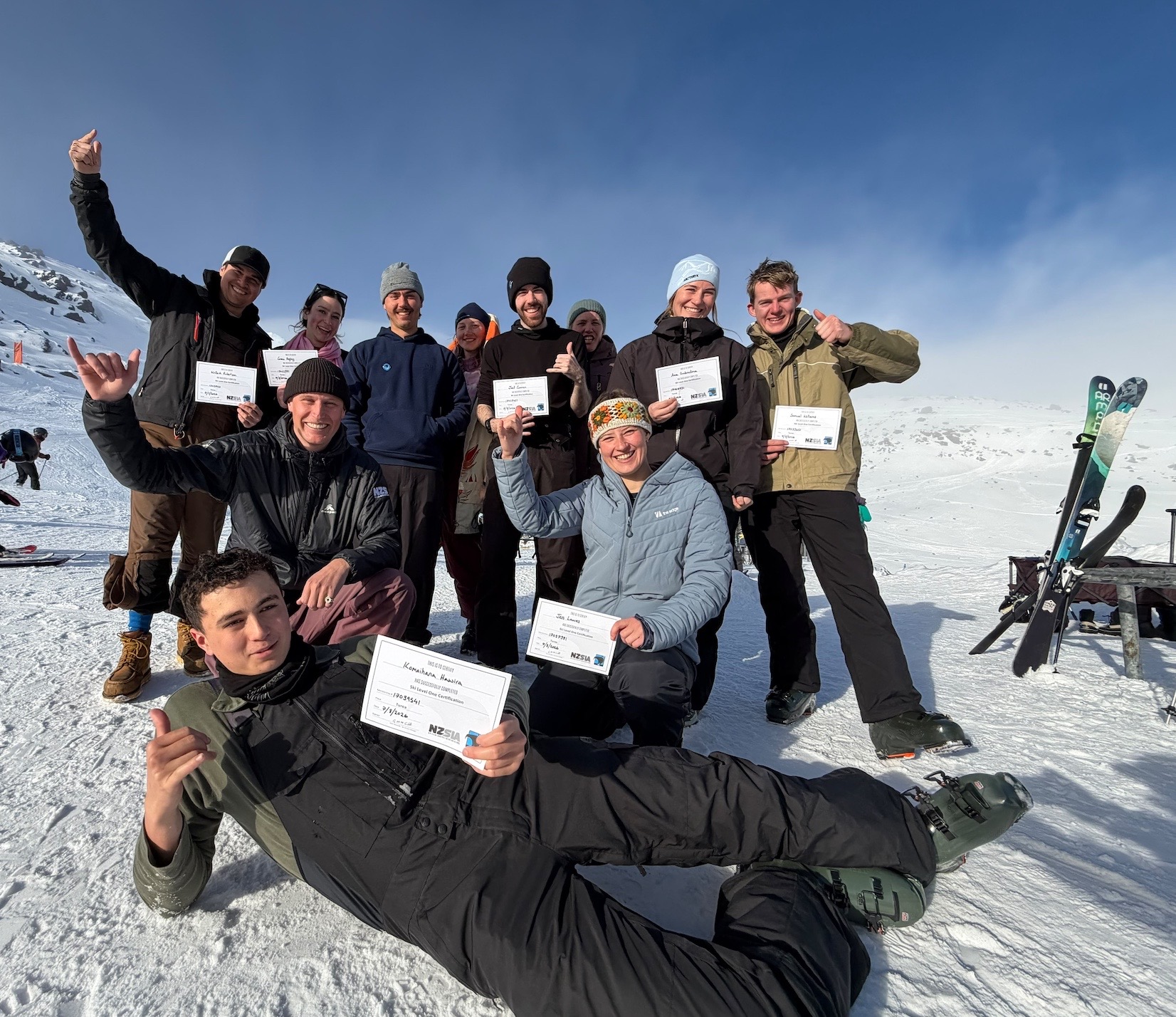 Tom Sharpe is still in Japan, Tom Poole is filming for Red Bull TV in the Rockies. Both started with a gap year season with EA Ski and Snowboard Training.