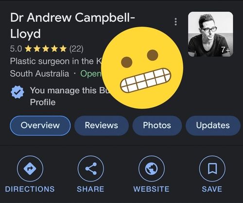 Ratings and Reviews in plastic surgery