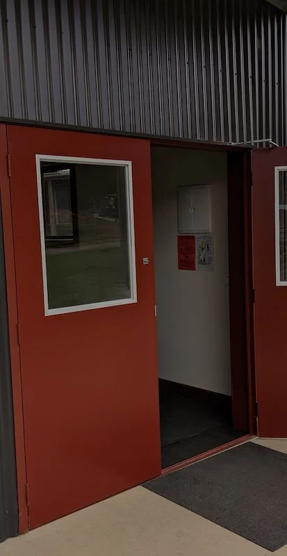 Double doors