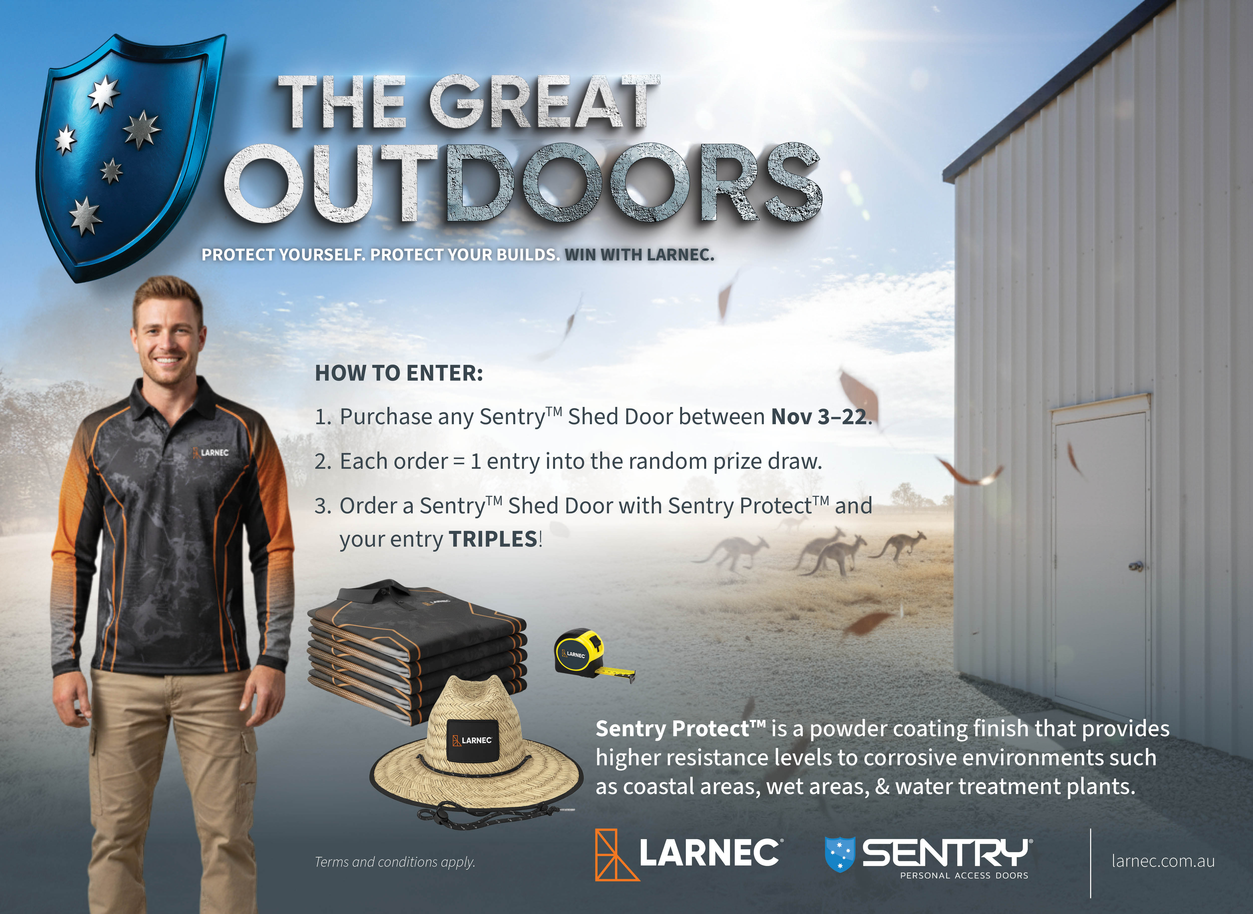 The Great Outdoors Promotion banner