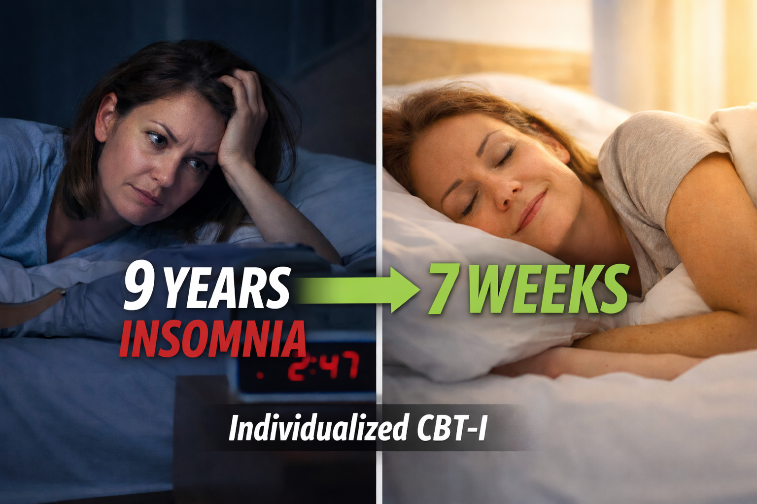 When CBT-I Doesn't Work: The Importance of Individualizing Treatment for Insomnia