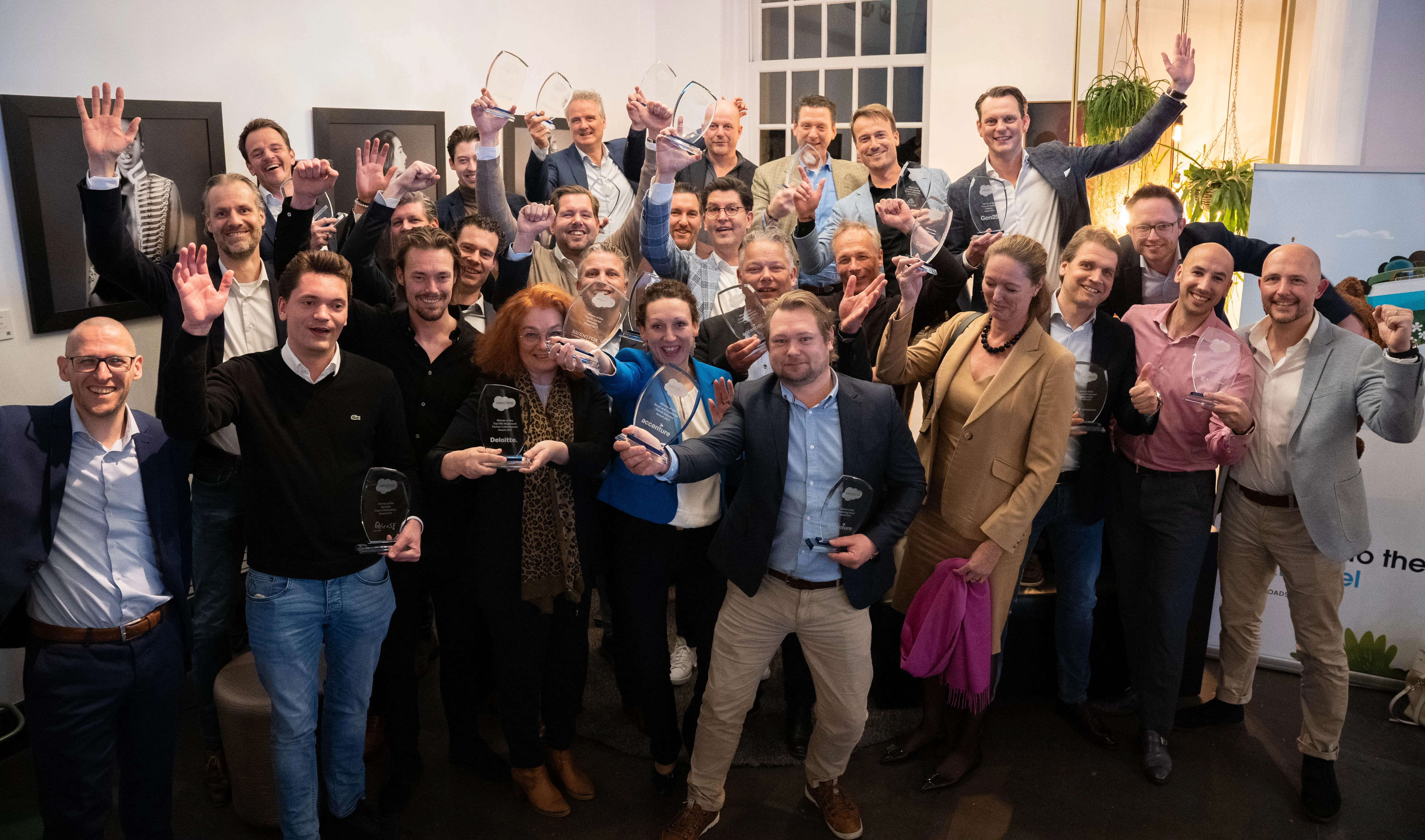 Gen25 trotse winnaar van Salesforce award in het Nederlandse Salesforce partner netwerk