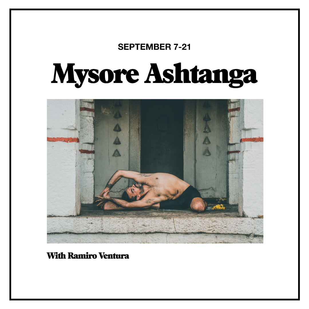 Mysore with Ramiro Ventura