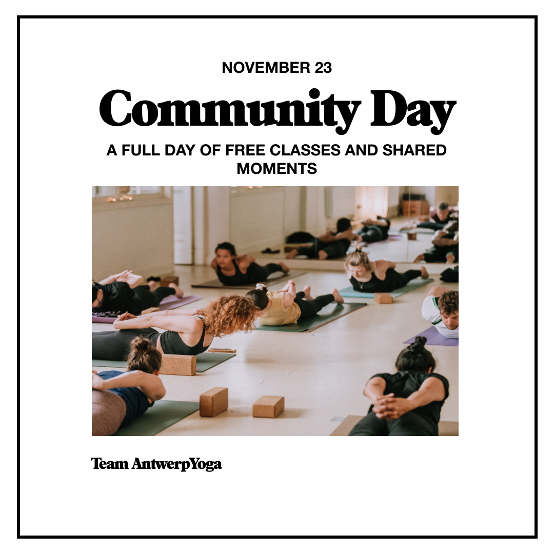 Antwerp Yoga’s Community Day
