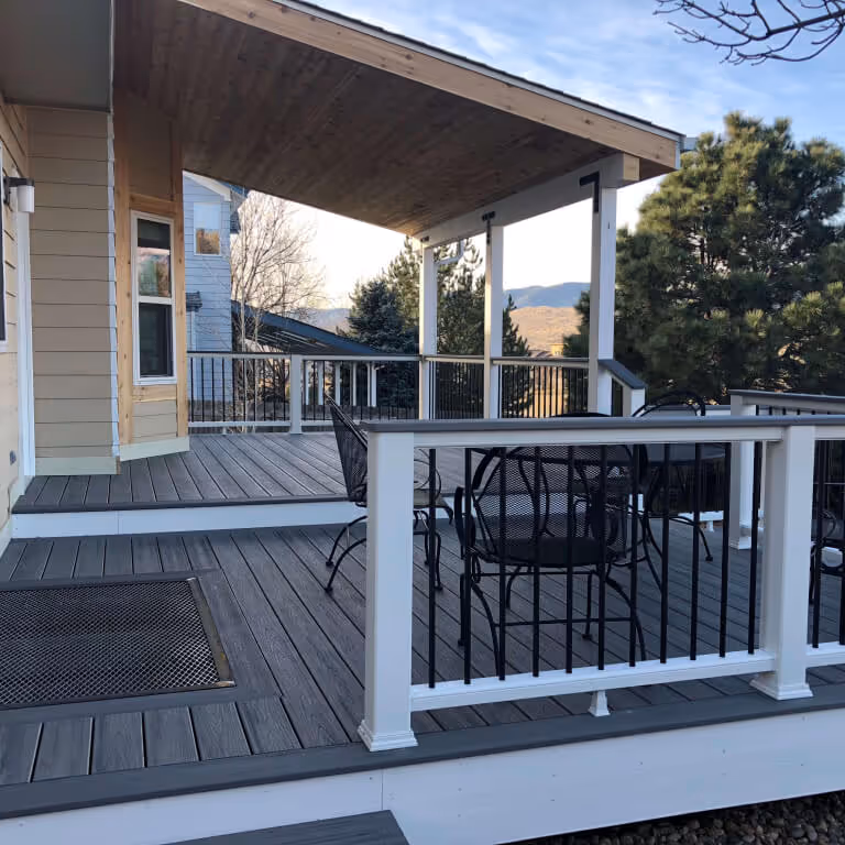 Multi-Level Outdoor Deck