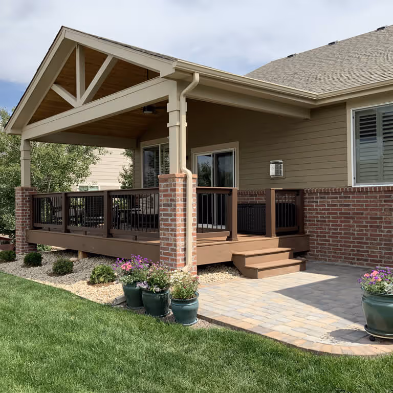 Custom Covered Deck