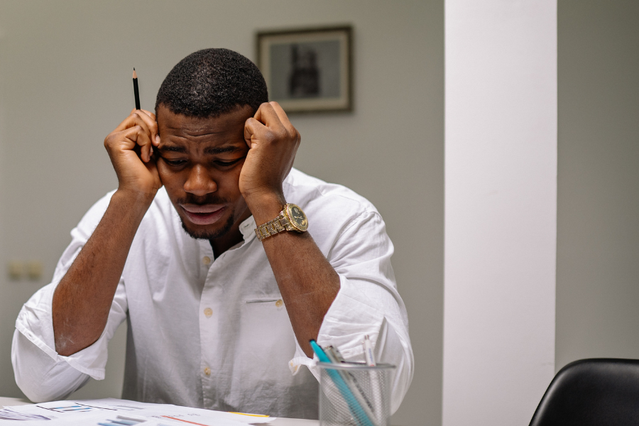anxiety during work 