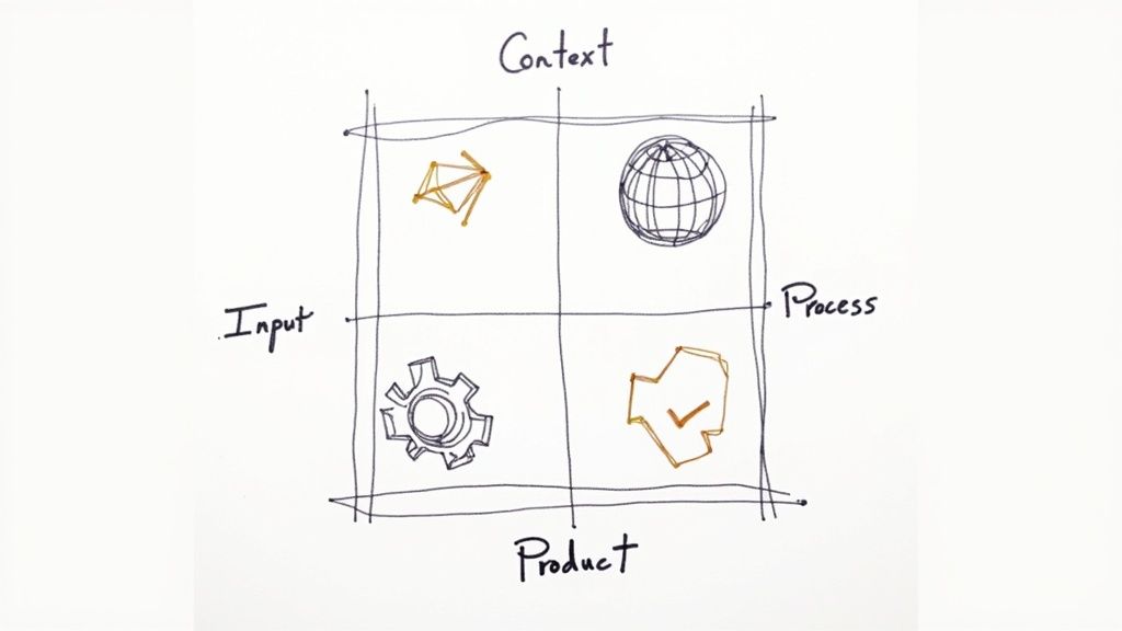 CIPP Model Evaluation Questions (Context, Input, Process, Product)
