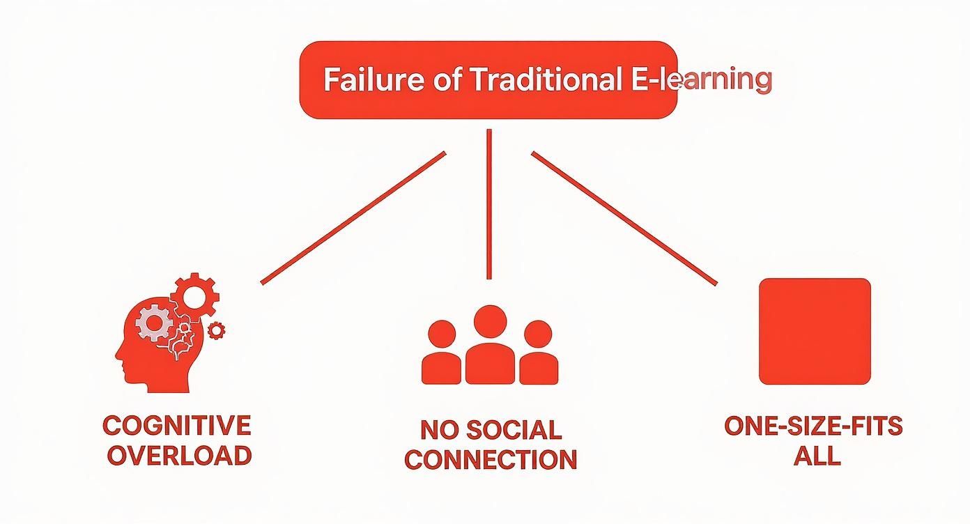Infographic about student engagement in online learning