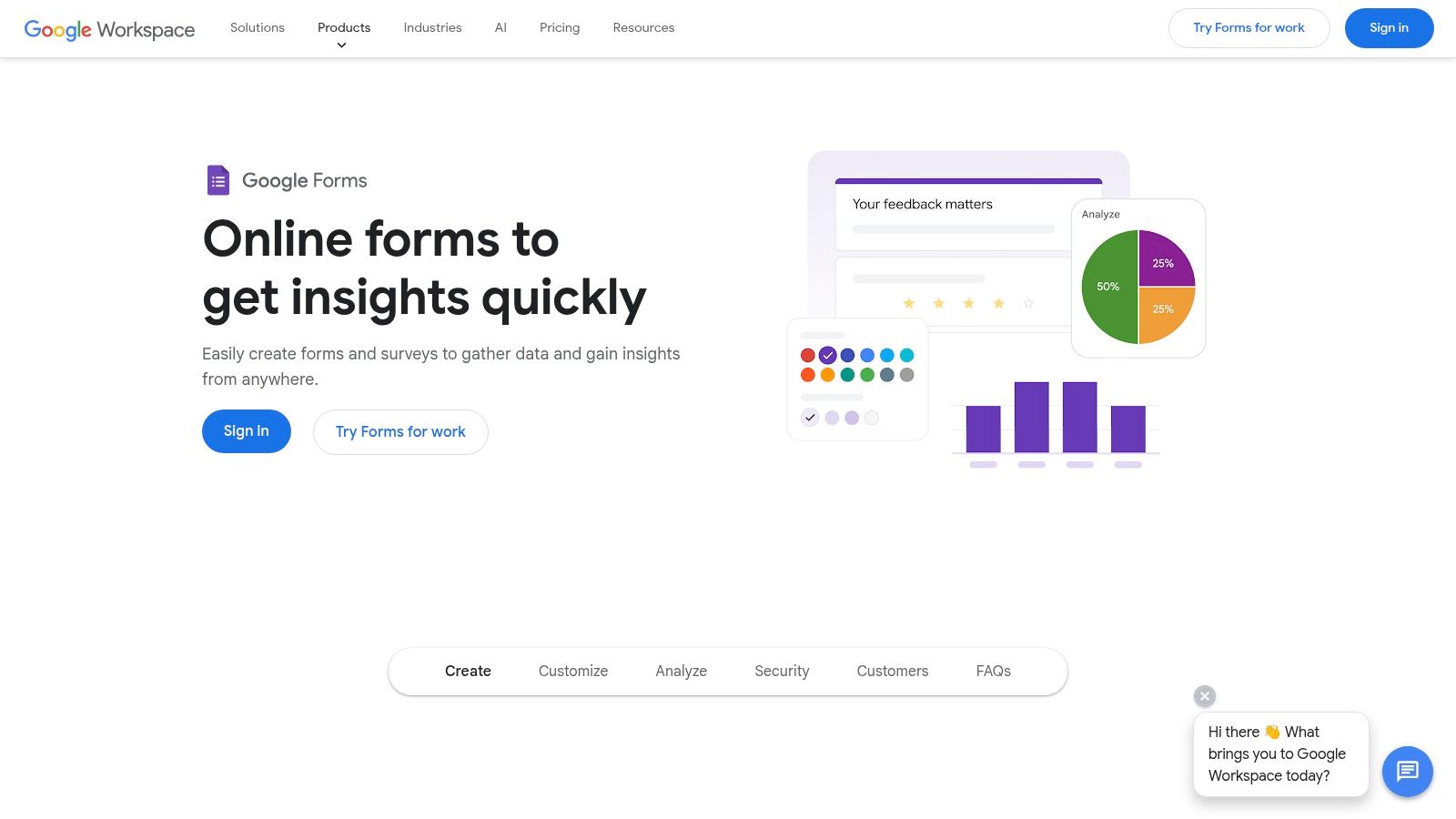 Google Forms (Quizzes in Forms)