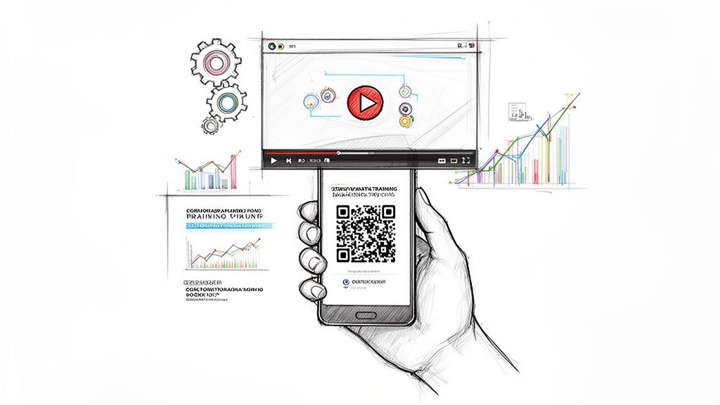 QR Codes for Videos Revolutionize Corporate Training