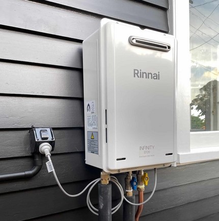Rinnai gas califont