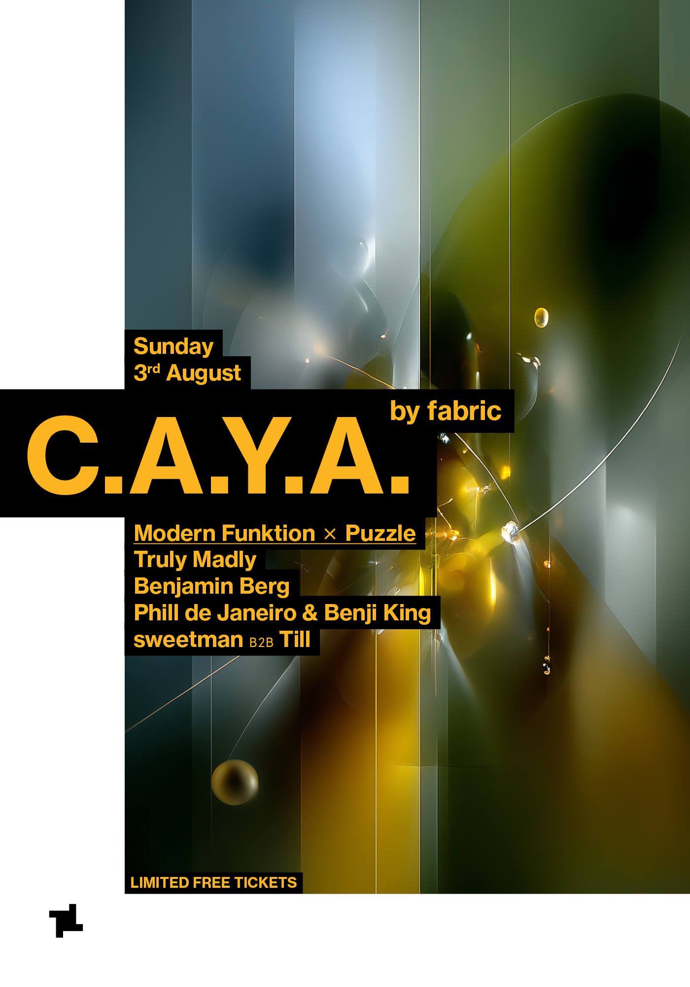 CAYA by fabric: Modern Funktion x Puzzle: Truly Madly, Benjamin Berg, Phill de Janeiro + more