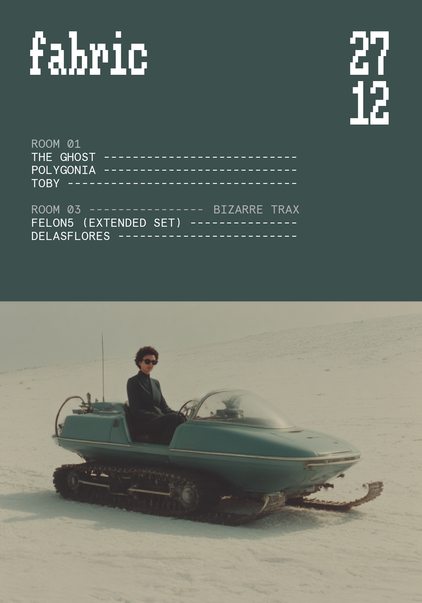 fabric: The Ghost, Polygonia, Toby, Felon5, DELASFLORES