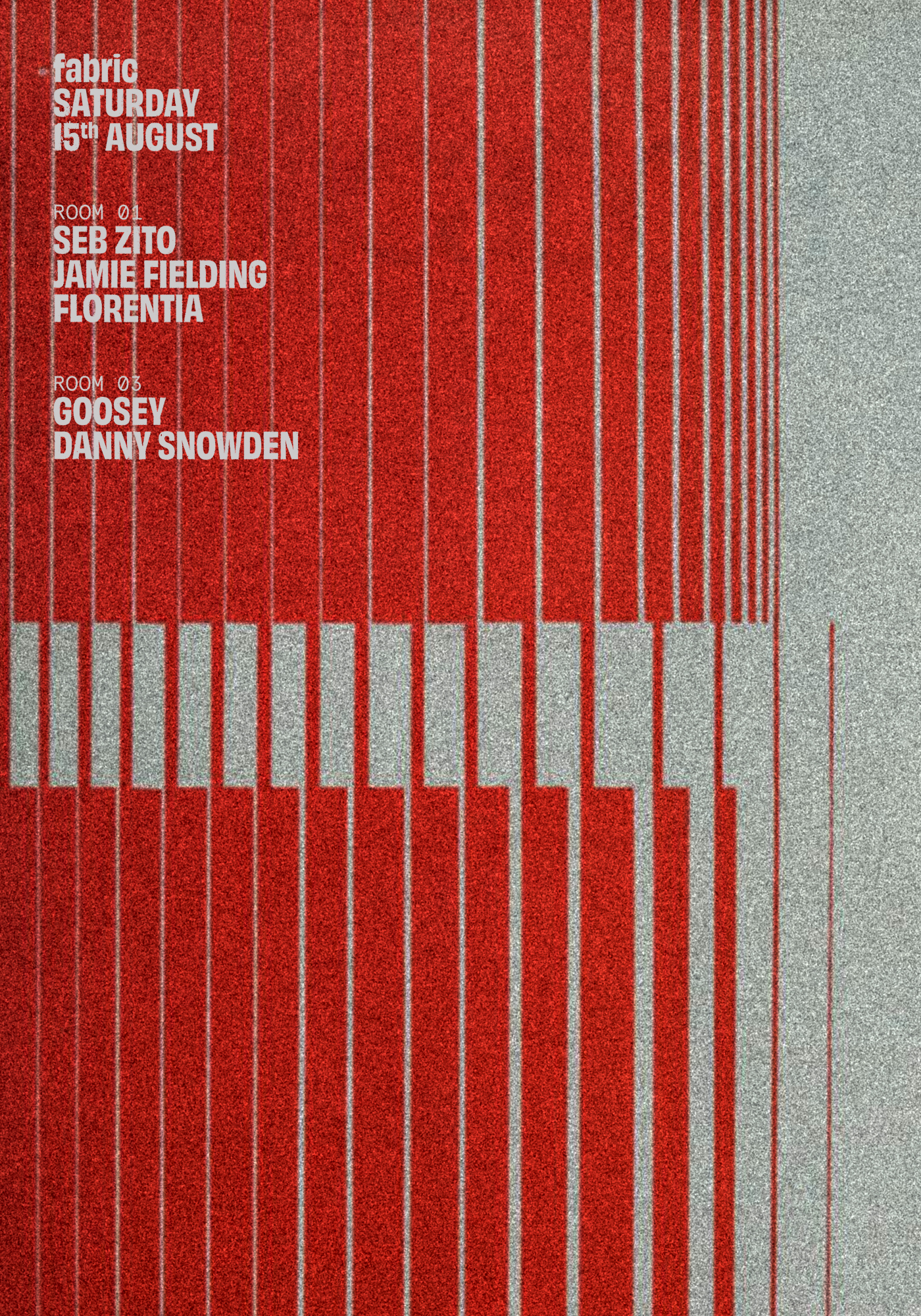 fabric: Seb Zito, Jamie Fielding, Goosey, FLORENTIA, Danny Snowden | Fabric London