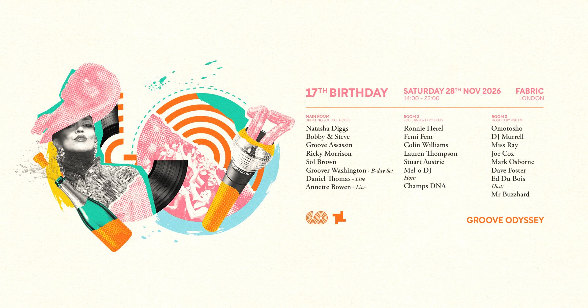 Groove Odyssey flyer