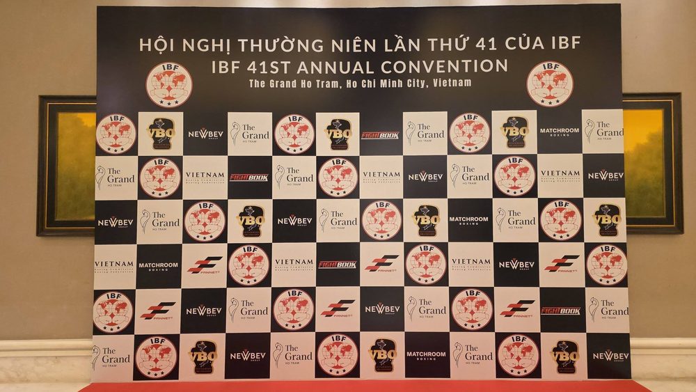 Delegates at the 41st IBF Annual Convention in Vietnam