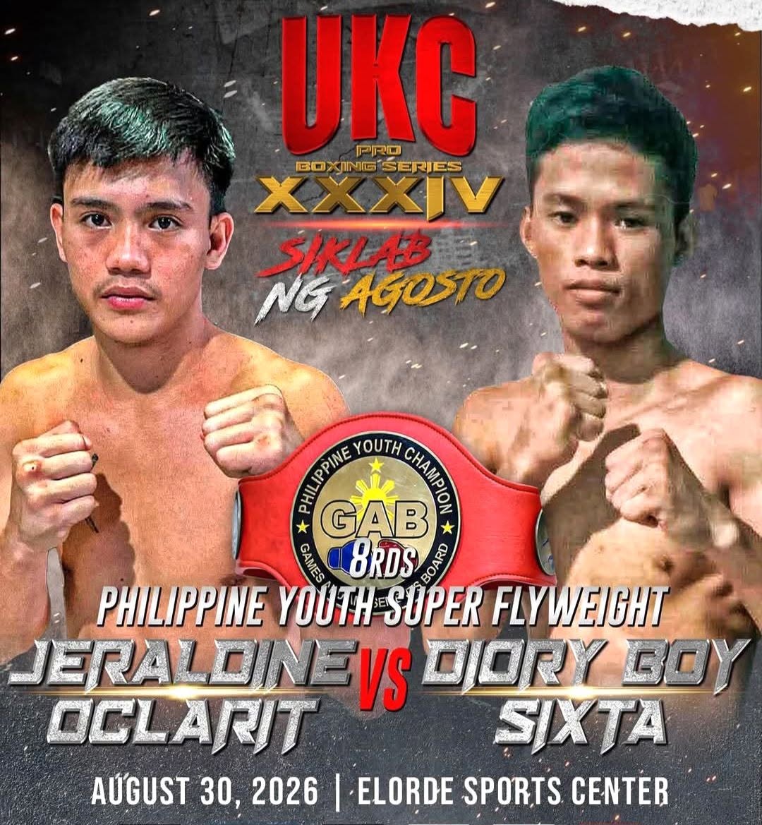 GAB PHILIPPINES YOUTH TITLE ON THE LINE