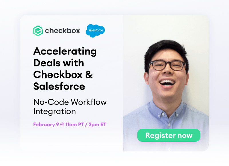 Webinars | Checkbox