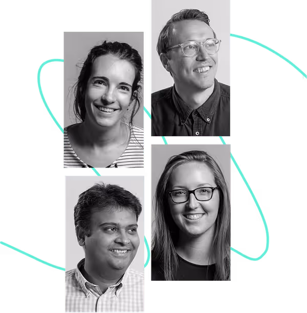 11:FS team members - Laura Watkins, Will Jones, Nasir Ahmad, Kate Moody
