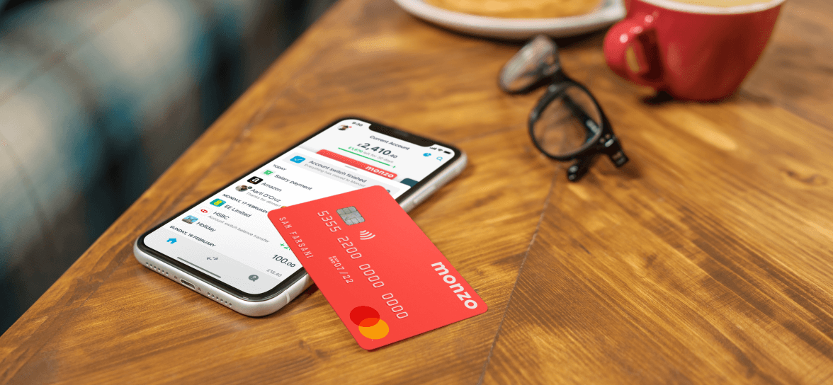 Mettle banking app transaction screen examples