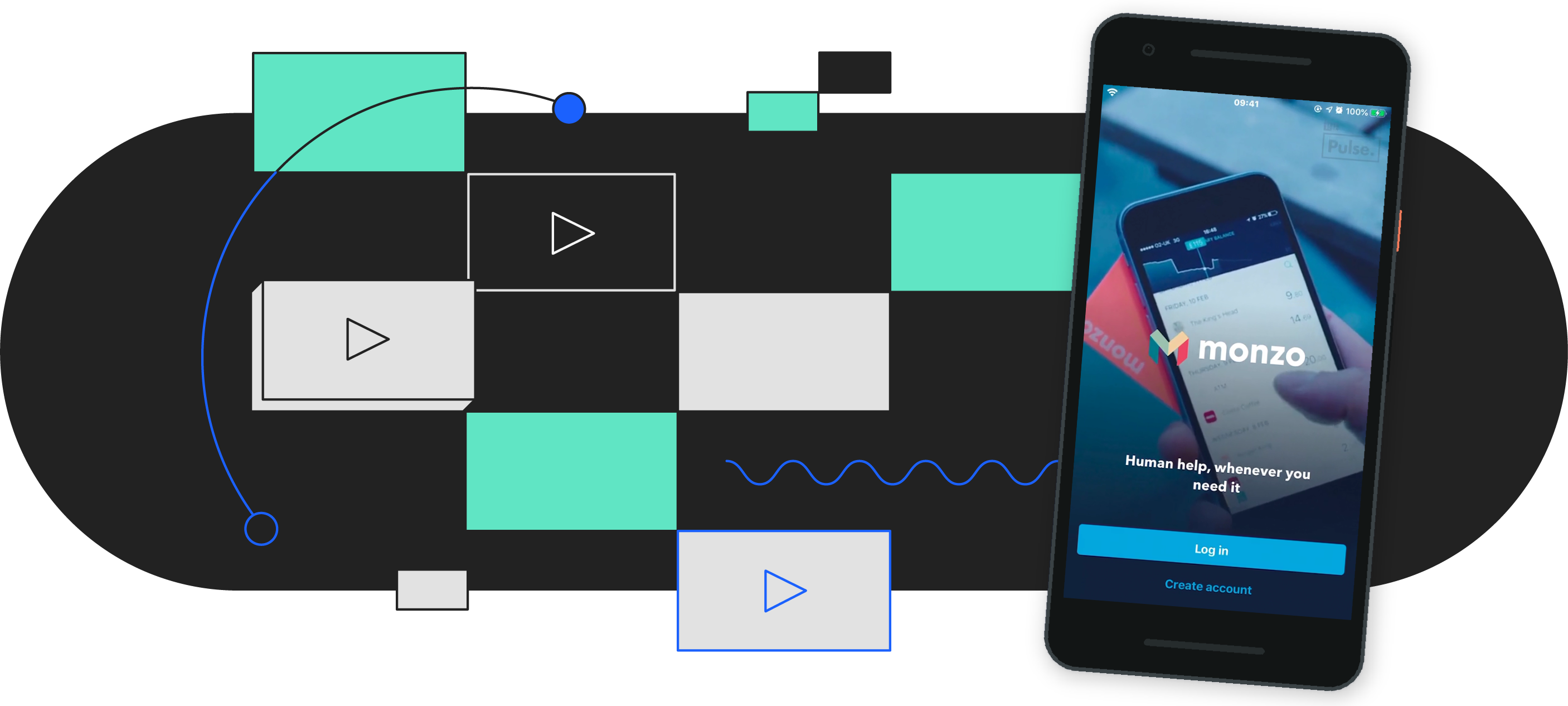 Grab mobile app card screen