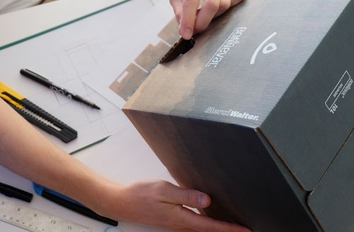Création et conception d'un packaging design par Storm