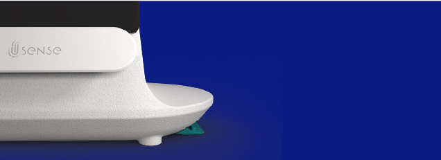 Nouveau branding Usense sur son dock designé par Storm