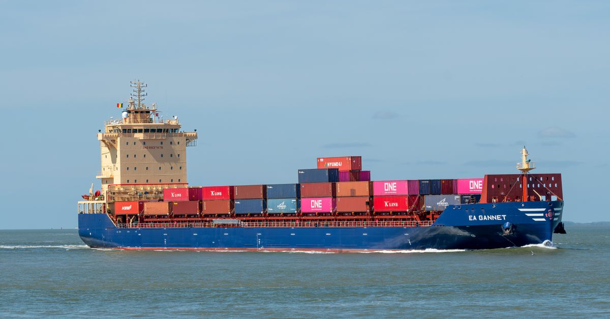 A Container Ship Sinks in Hormuz as Attacks on Shipping Surge