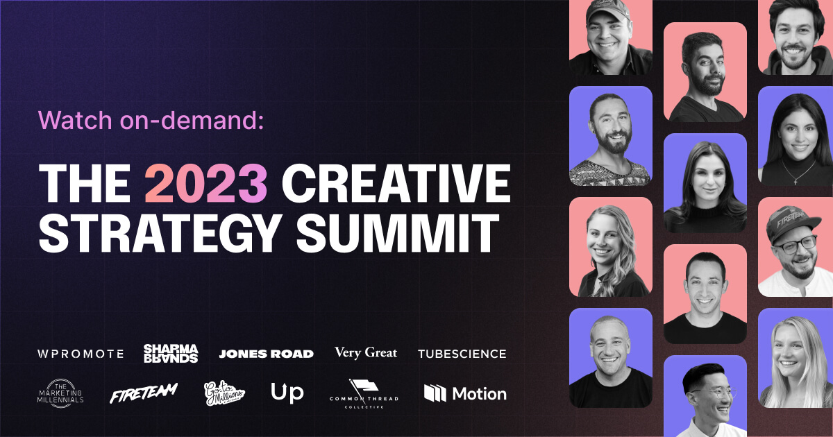 Watch on-demand: Motion’s Creative Strategy Summit