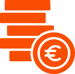 Mehrere Euro Münzen