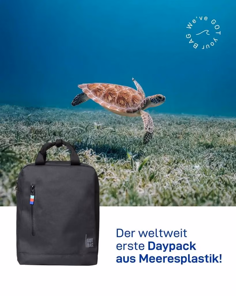 Social-Media-Anzeigenmotiv aus der GOT BAG Kampagne