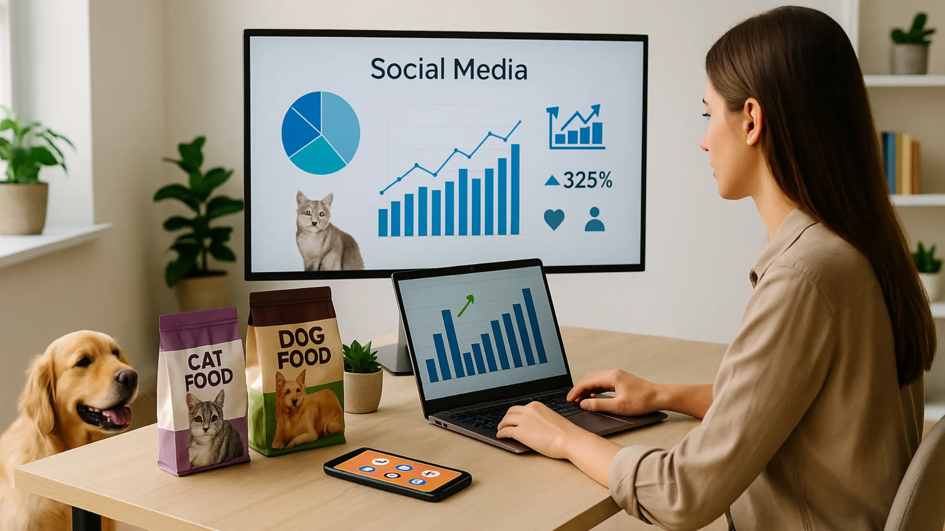 Mehr Umsatz mit Tierfutter über Social Media – Beitragsbild