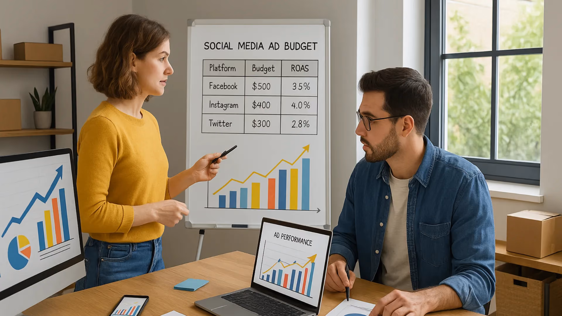 Beitragsbild: Social-Media-Werbung für KMU – Budget clever einsetzen