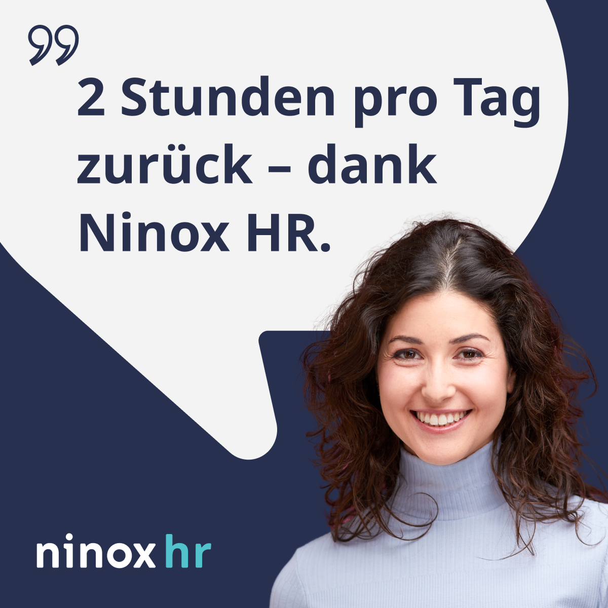 Screenshots aus der HR-Software von Ninox namens Ninox HR