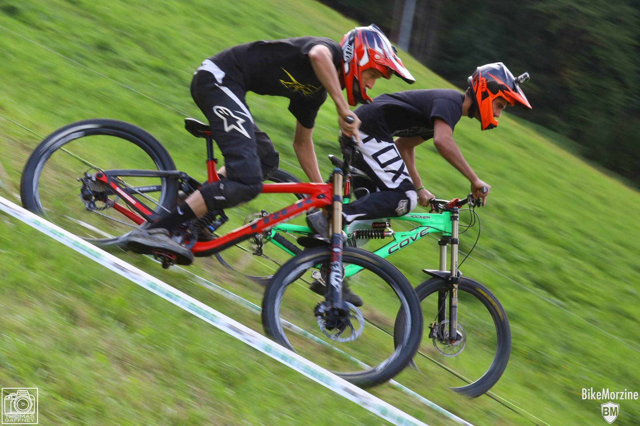  Peatys bike morzine mates race flyer