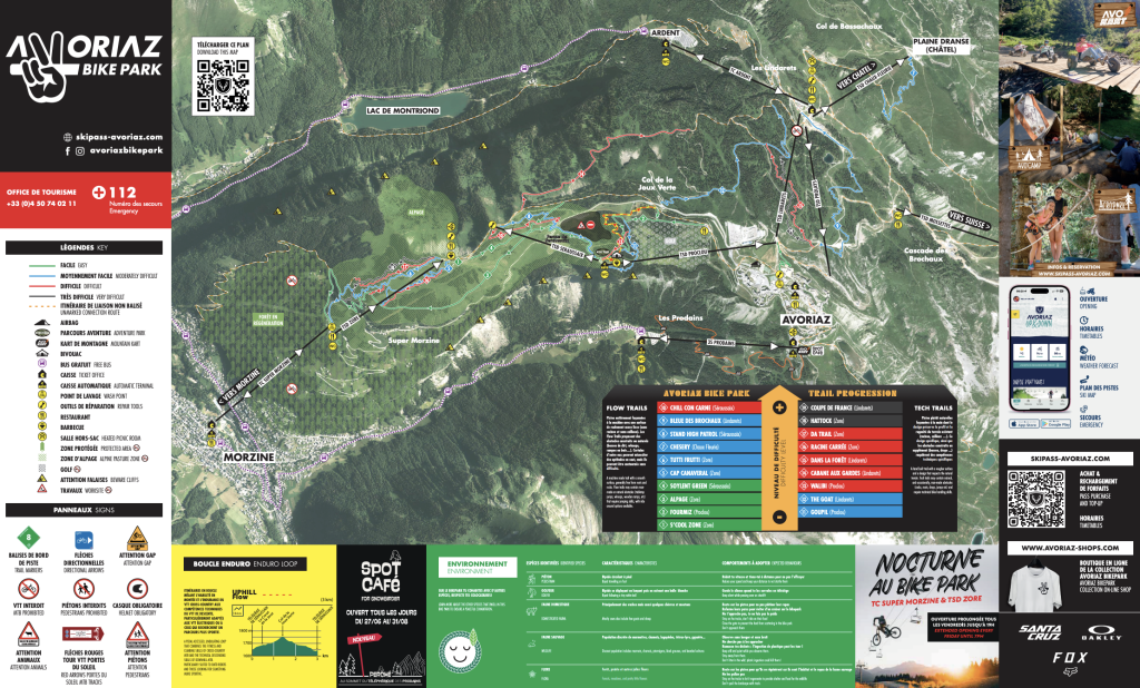 Avoriaz Trail Map 2025
