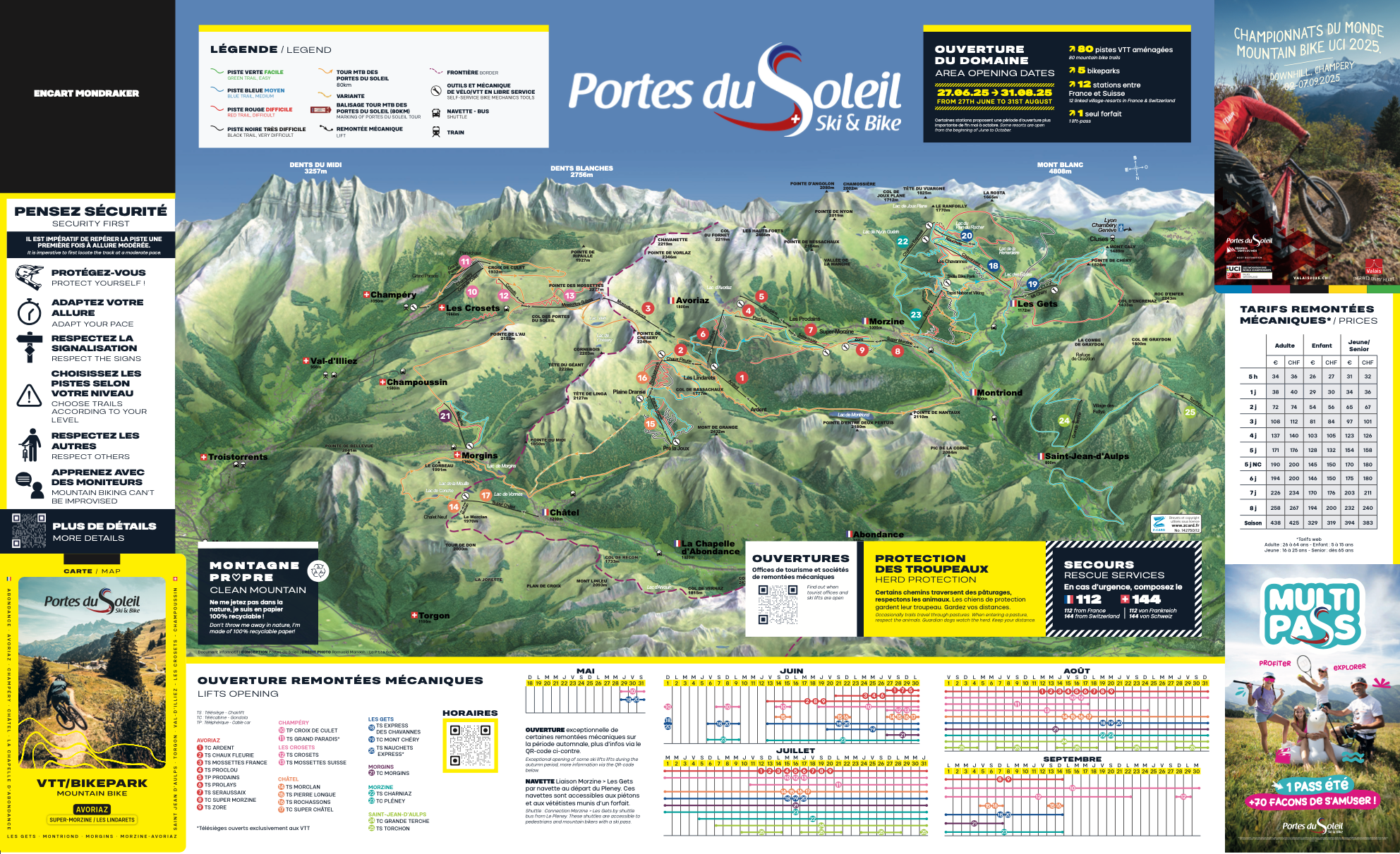 Avoriaz Trail Map 2025