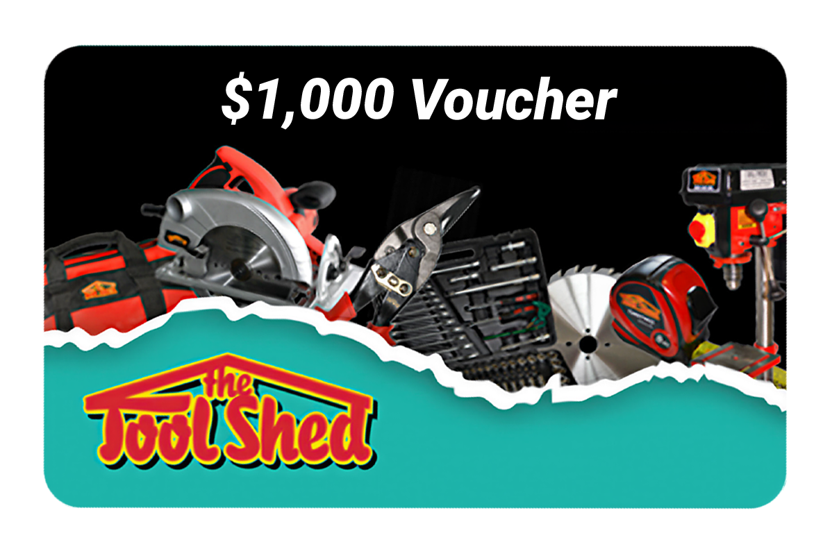 $1,000 ToolShed voucher