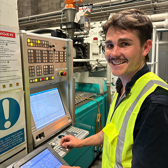 Connor Crowe — Plastics Engineering apprentice at IFP Group