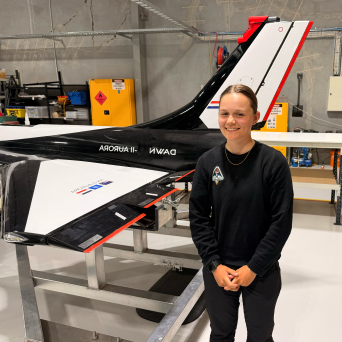 Yelena Cunningham — Mechanical Engineering apprentice at Dawn Aerospace