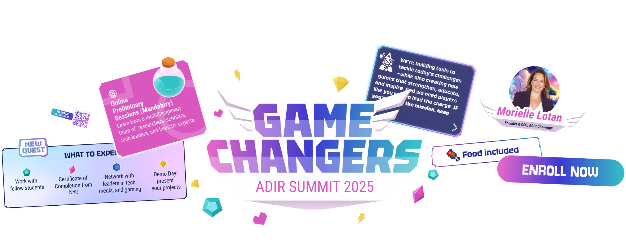 Game Changers Summit visual identity