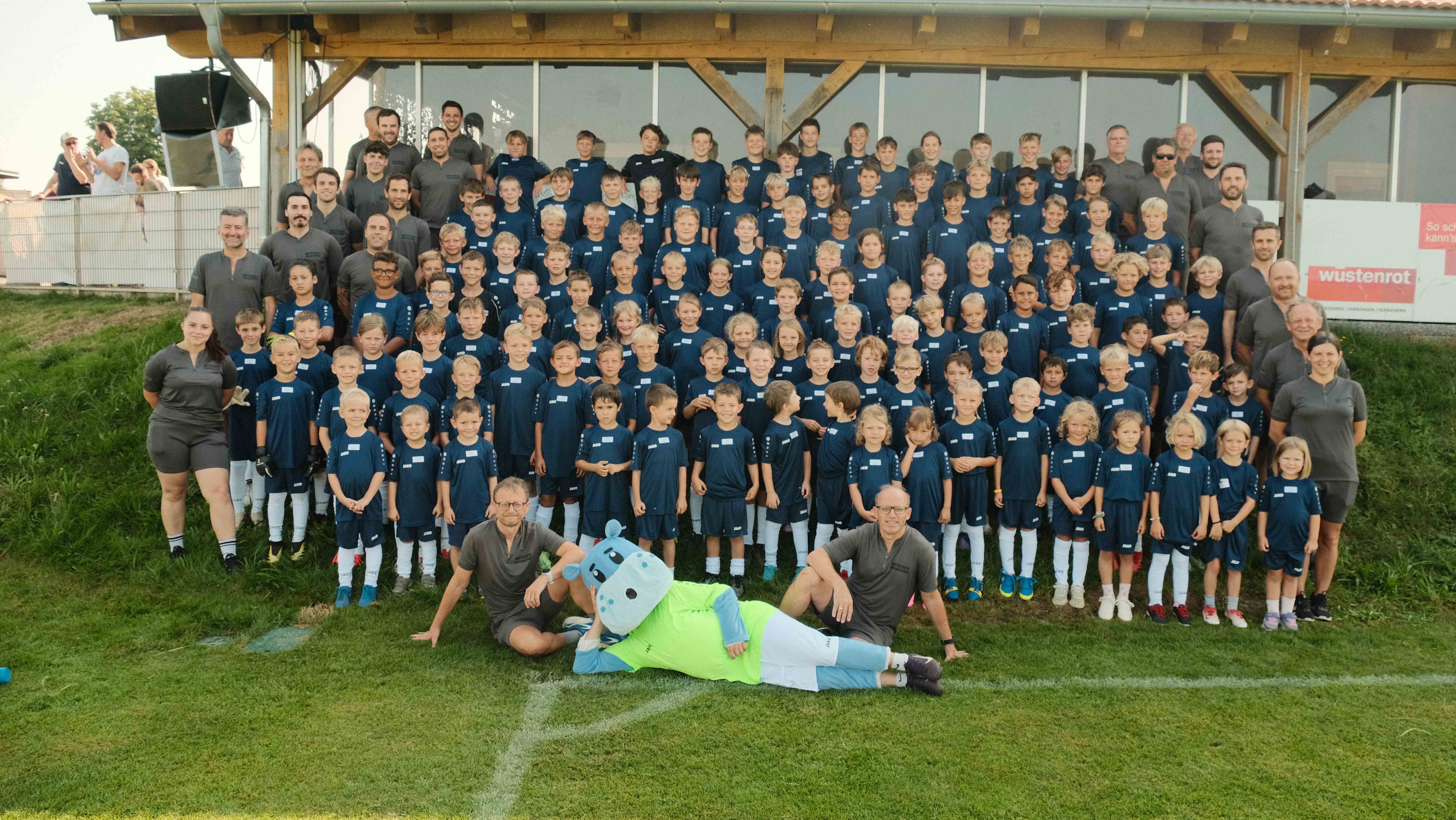 Mattigtaler Fußballcamp 2023 Mannschaftsfoto